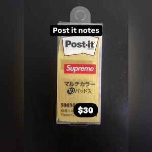 Supreme post it notes